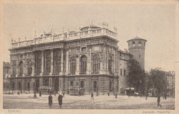 CARTOLINA: TORINO - PALAZZO MADAMA (MOVIMENTATA) - VIAGGIATA - F/P - COLORI - LEGGI - Palazzo Madama