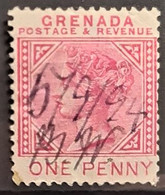 GRENADA 1883 - Canceled - Sc# 21 - 1d - Granada (...-1974)