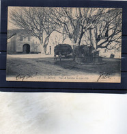 Saint-Zacharie - Place Et Fontaine Du Lion D'or.( édit E.Lacour ). - Saint-Zacharie