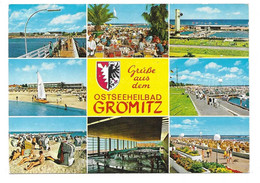 2433  OSTSEEHEILBAD  GRÖMITZ, MEHRBILD  1970 - Grömitz
