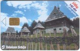 SERBIA : SER29 140 Country House USED Exp: 04.2002 - Bosnien