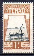Tchad: Yvert N° Taxe 20(*) - Unused Stamps