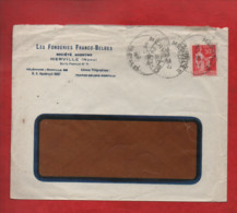 Enveloppe -  Les Fonderies Franco Belges -  Merville  - (Nord) - Merville