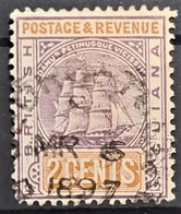 BRITISH GUIANA 1889 - Canceled - Sc# 132 - 2c - Guayana Británica (...-1966)