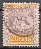 BRITISH GUIANA 1889 - Canceled - Sc# 132 - 2c - British Guiana (...-1966)