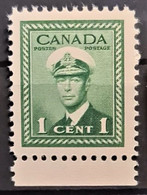 CANADA 1942/43 - MNH - Sc# 249 - 1c - Neufs