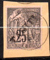 Tahiti; Yvert N° 15 Sur Fragment - Oblitérés