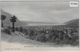 Arth-Rigi-Bahn - Blick Auf Arth Und Den Zugersee - Arth