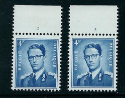 N° 926 Planche 2 Et 3     (**) - 1953-1972 Glasses
