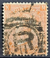 GREAT BRITAIN 1865 - Canceled - Sc# 43 - Plate 13 - 4d - Usati