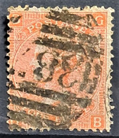 GREAT BRITAIN 1865 - Canceled - Sc# 43a - Plate 12 - 4d - Usati