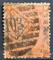 GREAT BRITAIN 1865 - Canceled - Sc# 43a - Plate 12 - 4d - Usati
