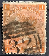 GREAT BRITAIN 1865 - Canceled - Sc# 43 - Plate 11 - 4d - Oblitérés