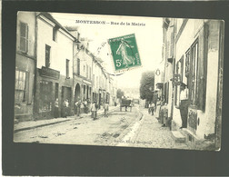 78 Montesson Rue De La Mairie édit. Nardot  Magadin De L'éditeur à Gauche , Patisserie , Animée - Montesson