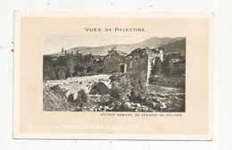 Cp, Vues De PALESTINE, Vierge , Ed. De La Chocolaterie D'AIGUEBELLE , Entrée Romaine De CESAREE DE PHILIPPE - Palestina