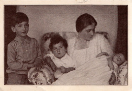 QUEEN MARIJA OF YUGOSLAVIA WITH CHILDREN - Serbie