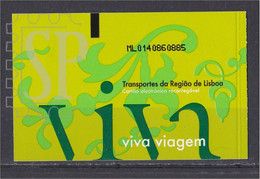 Titre De Transporte Àrea Lisboa Bus Metro FGC Tram Rodalies Transport Ticket Sistema Tarifari Integrat - Sin Clasificación