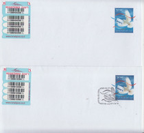 ISRAEL 2009 MINT+FDC REGISTERED LETTERS - Timbres-taxe