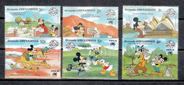 GRENADA GRENADINES 1988 - WALT DISNEY EN AUSTRALIA - Disney