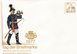 BRD, PU 108 C1/010a  BuSchl. 30, Tag Der Briefmarke 1977, LV NRW - Private Covers - Mint