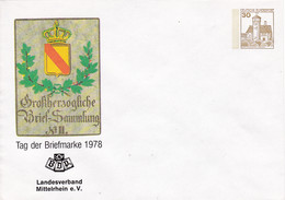 BRD, PU 108 C1/014,  BuSchl. 30, Tag Der Briefmarke 1978, LV Mittelrhein - Privé Briefomslagen - Ongebruikt