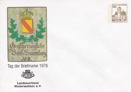 BRD, PU 108 C1/017,  BuSchl. 30, Tag Der Briefmarke 1978, LV Niedersachsen - Private Covers - Mint