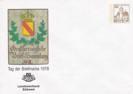 BRD, PU 108 C1/022,  BuSchl. 30, Tag Der Briefmarke 1978, LV Südwest, - Privé Briefomslagen - Ongebruikt