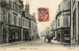 Bourges * La Rue D'auron * Débit De Tabac - Bourges