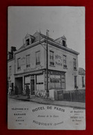 CPA 1911 Publicité Café Restaurant Hôtel De Paris, Av. De La Gare - Picquigny (80 France) - Picquigny