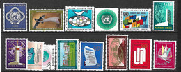 ONU Génève N° 1 à 14  Neufs *  *  TB = MNH  VF   - Unused Stamps
