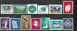 ONU Genève N° 5 Et 7 à 14 Neufs *  *  TB =MNH  VF   - Unused Stamps