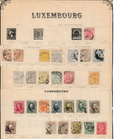 27 TIMBRES Anciens Du LUXEMBOURG .à Partir Du N° 7............à... Voir - Andere & Zonder Classificatie