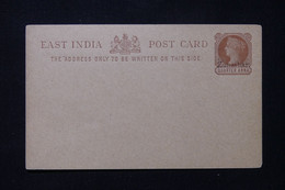 ZANZIBAR - Entier Postal Type Victoria Surchargé, Non Circulé - L 83775 - Zanzibar (...-1963)