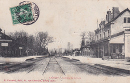 Delcampe - 71, Chagny, Intérieur De La Gare - Chagny