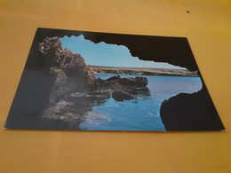 CARTOLINA FAVIGNANA (TP) CALA ROTONDA ( INGRESSO GROTTA)  VIAGGIATA 1970 - Trapani