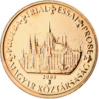 Hongrie, Fantasy Euro Patterns, 2 Euro Cent, 2003, SUP+, Cuivre - Privatentwürfe
