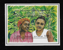 MAYOTTE ( FRMAY - 210 )  2000  N° YVERT ET TELLIER  N° 3  N** - Blocs-feuillets