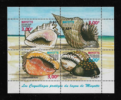 MAYOTTE ( FRMAY - 211 )  2000  N° YVERT ET TELLIER  N° 4  N** - Blocks & Sheetlets