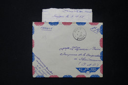 FRANCE - Enveloppe En FM Avec Contenu D'un Marin En Indochine En 1951 Pour La France - L 83829 - Vietnamkrieg/Indochinakrieg