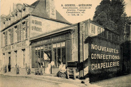 Guérande * Devanture Magasin Commerce " Au Grand St Michel " A. COURTEL Ameublement Articles De Marine - Guérande