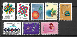 ONU Genève N° 103 à 110  Neufs * * TB =MNH  VF  - Unused Stamps