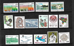 ONU Genève N° 119 à 136  Neufs * * TB =MNH  VF  - Unused Stamps