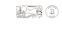 Département De L'Eure Et Loir - Vernouillet -  Flamme Secap SPECIMEN - Mechanical Postmarks (Advertisement)