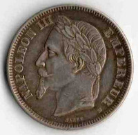 2F 1868 BB - 2 Francs