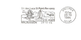 Département Du Doubs - Malbuisson -  Flamme Secap SPECIMEN - Mechanical Postmarks (Advertisement)