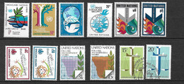 ONU New York  N° 296 à  305  Neufs * * TB =MNH   VF  EtN° 306 Et 307 Oblitérés TB  - Ongebruikt