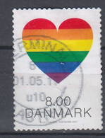 +M1340. Denmark 2017. Pride.  Used - Usado