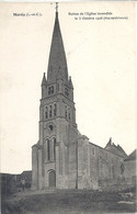 CPA Morée Ruines De L'Eglise Incendiée Le 3 Octobre 1906 - Moree