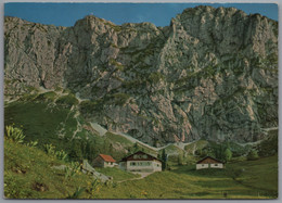 Bayerische Alpen - Tutzinger Hütte Mit Benediktinenwand - Altri