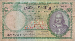 PORTUGAL - 20 Escudos 1959 (00453) - Portugal